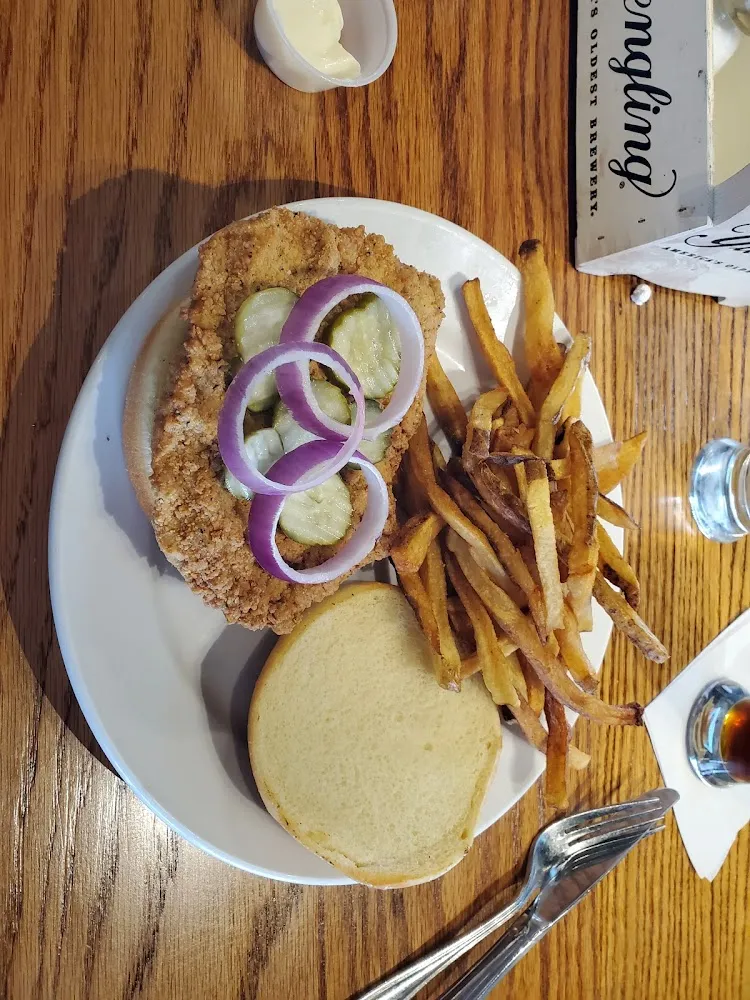 Breaded Prok Tenderloin Sandwich